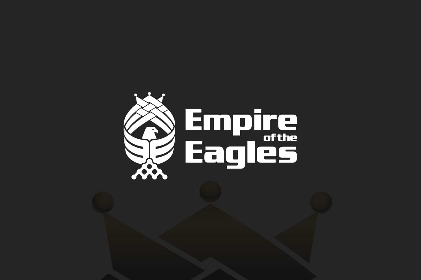 طراحی لوگو شرکت بازاریابی empire of eagles