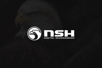 طراحی لوگو شرکت بازرگانی nsh